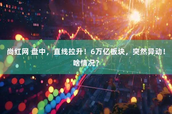尚红网 盘中，直线拉升！6万亿板块，突然异动！啥情况？
